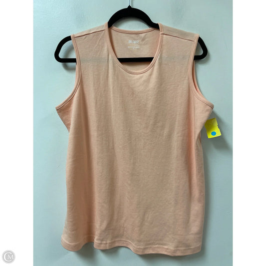 Top Sleeveless By Blair In Pink, Size: Lp