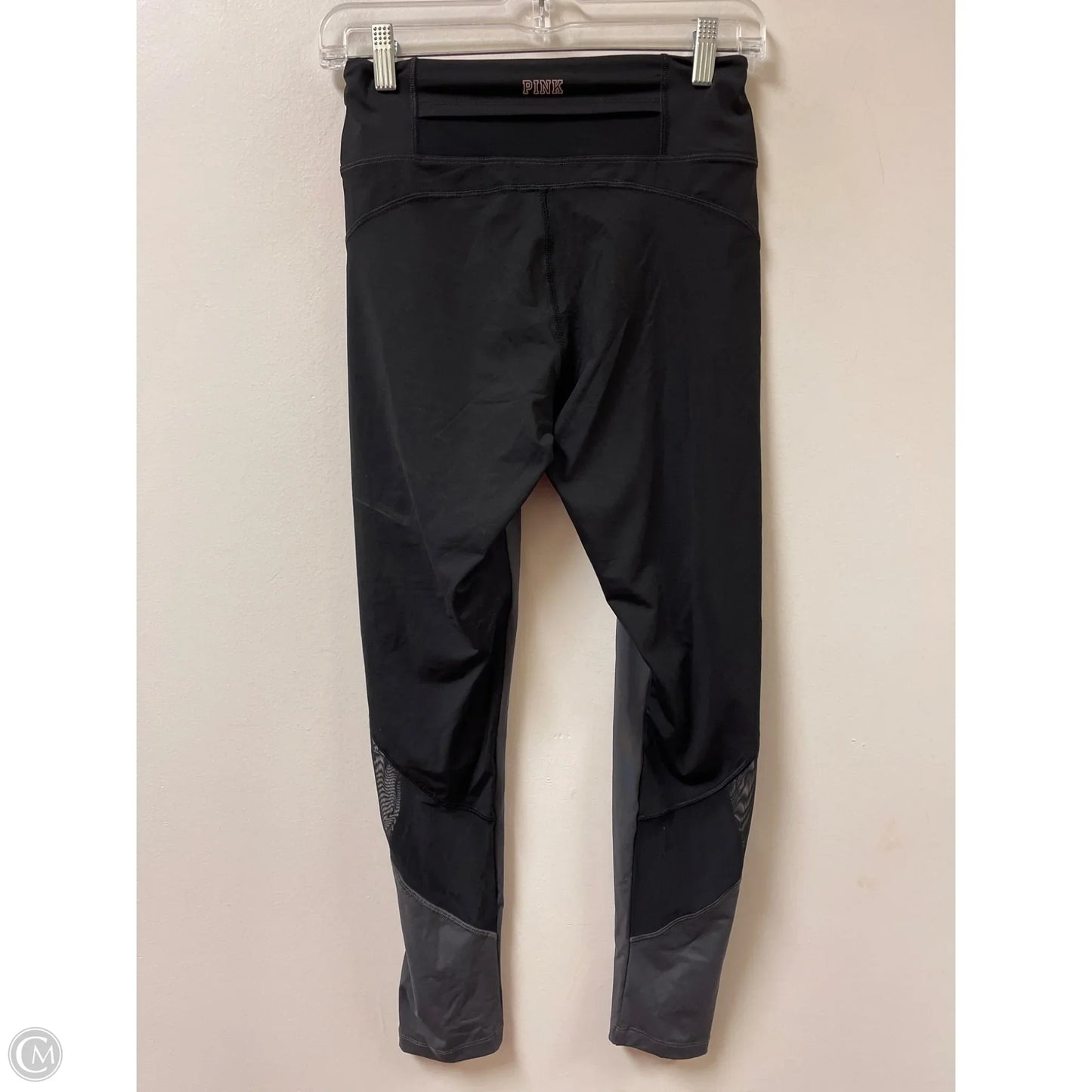 Athletic Leggings By Pink In Black, Size: M