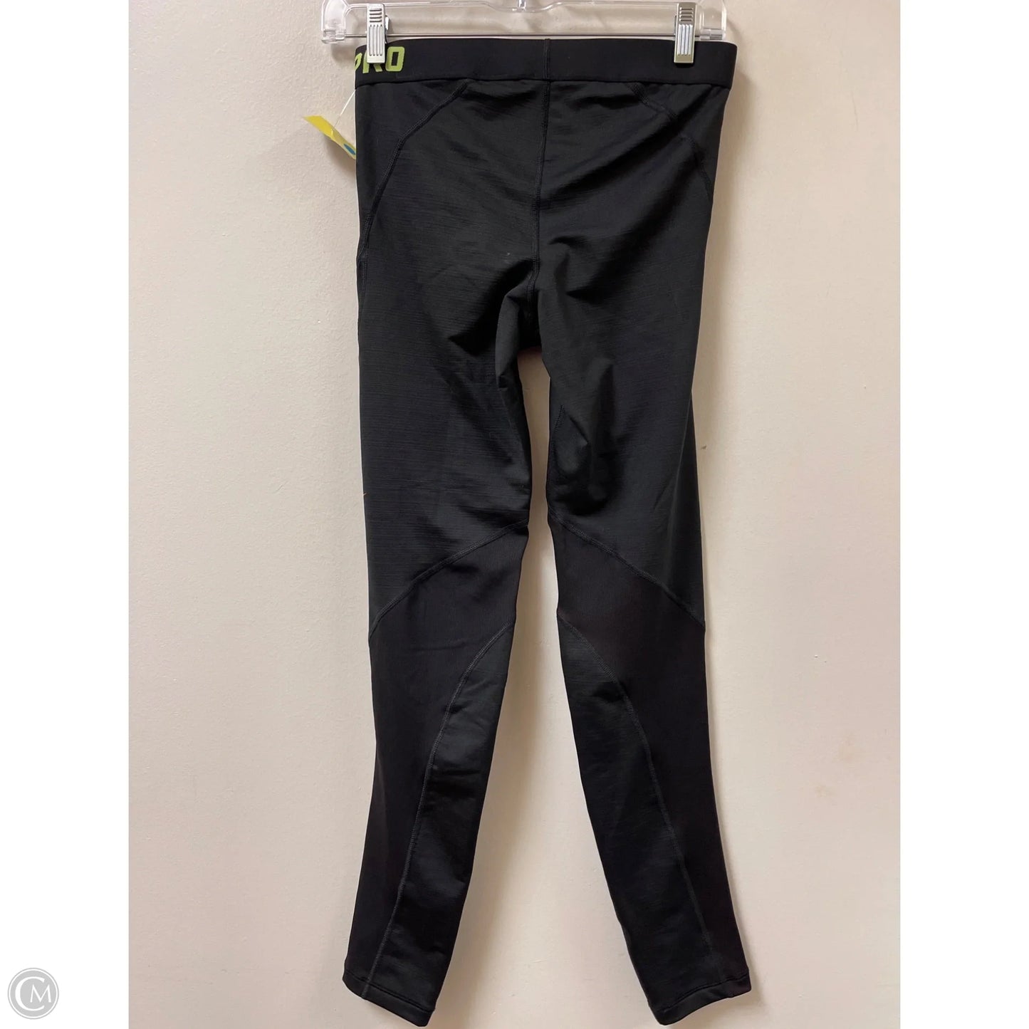 Athletic Leggings By Nike Apparel In Black, Size: M