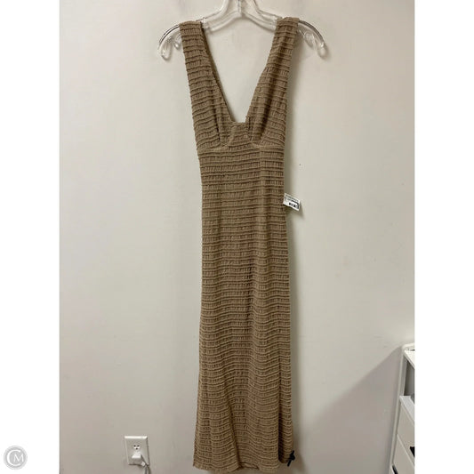 Dress Party Long By Anthropologie In Brown, Size: Xs