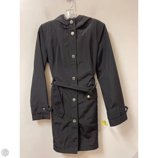 Coat Trench Coat By London Fog In Black, Size: S