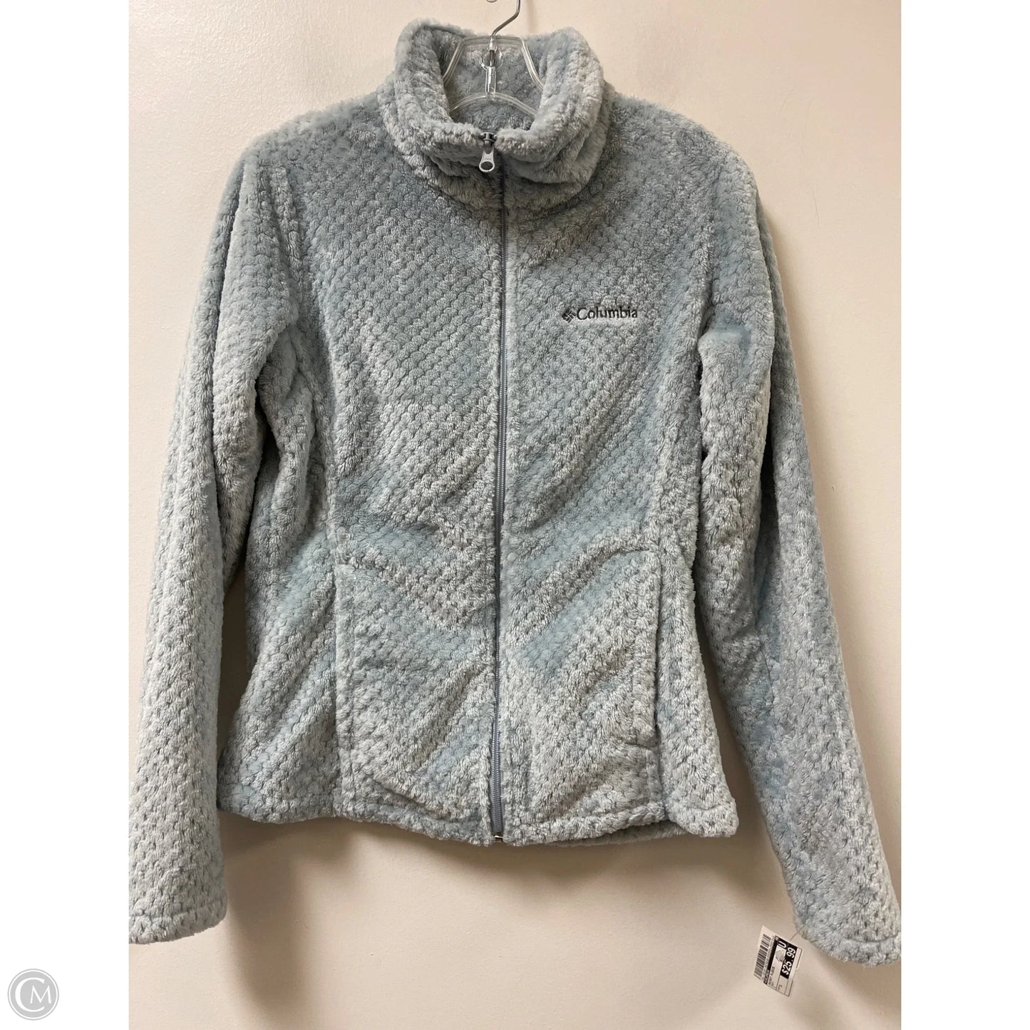 Jacket Fleece By Columbia In Grey, Size: S