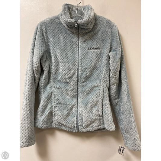 Jacket Fleece By Columbia In Grey, Size: S