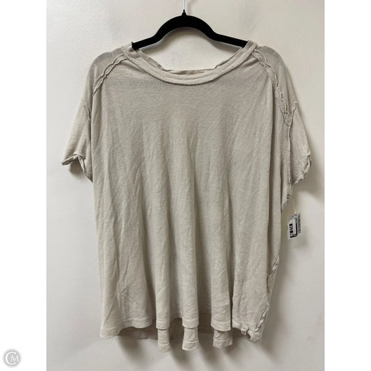 Top Short Sleeve By We The Free In Grey, Size: M