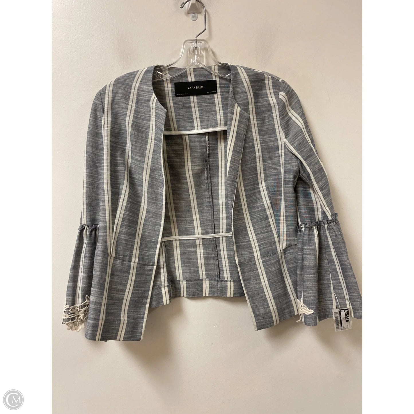 Blazer By Zara In Blue, Size: Xs