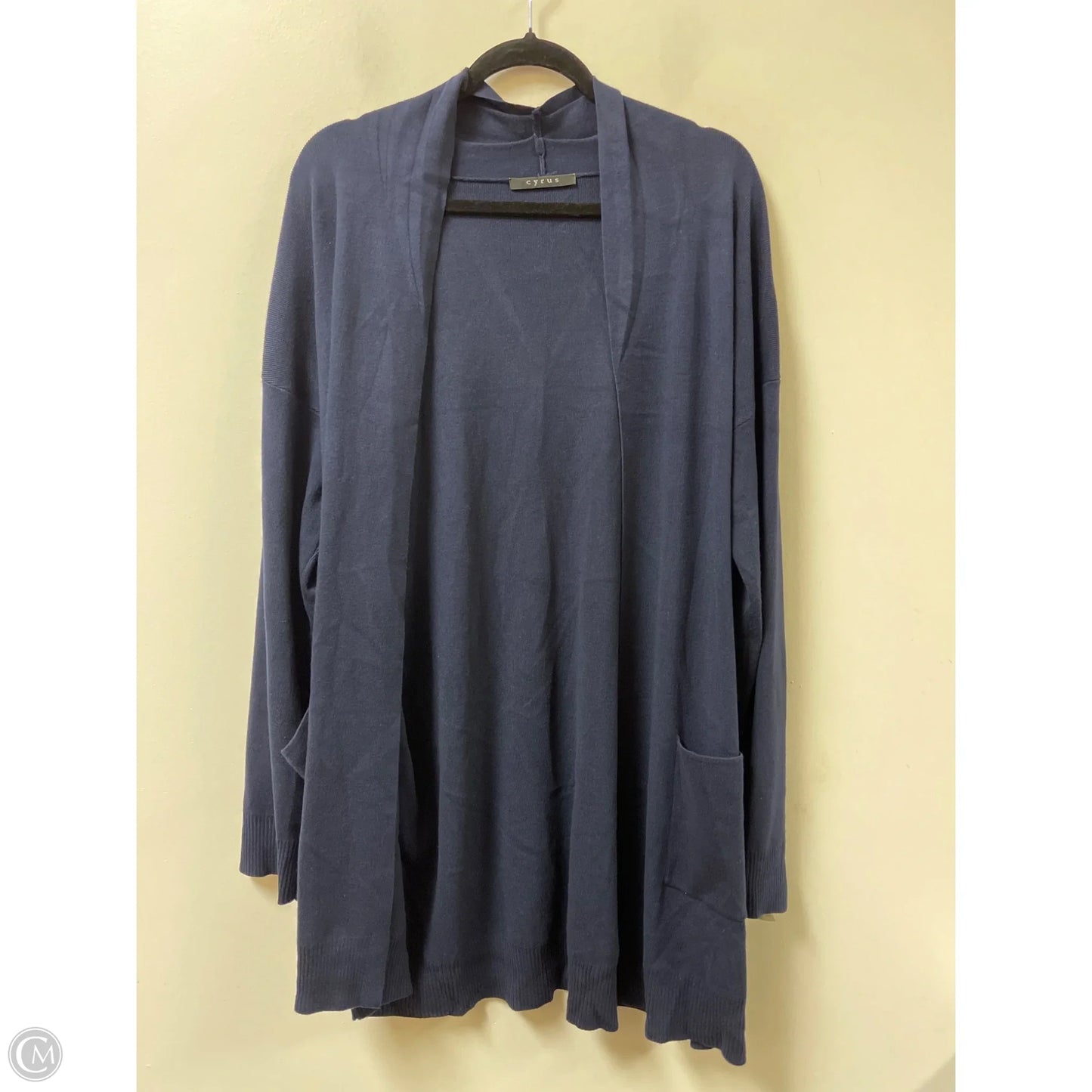 Cardigan By Cyrus In Navy, Size: Xl