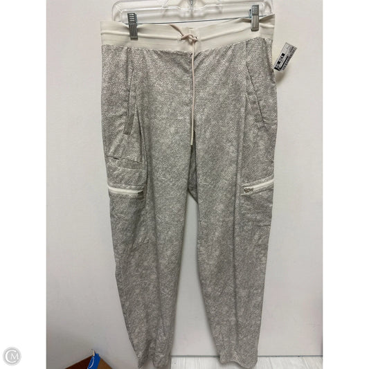 Athletic Pants By Athleta In Cream, Size: 8