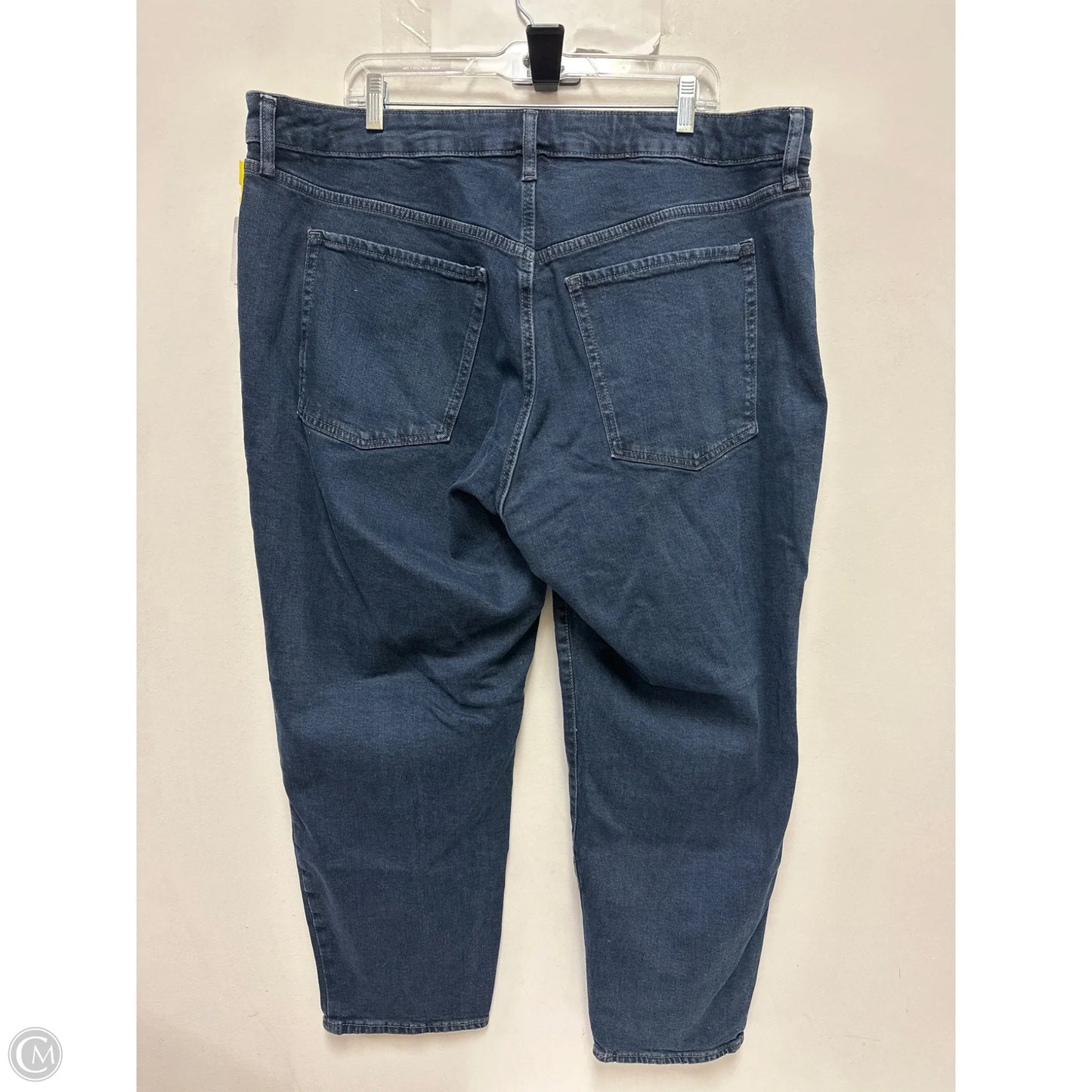Jeans Straight By Old Navy In Blue Denim, Size: 20