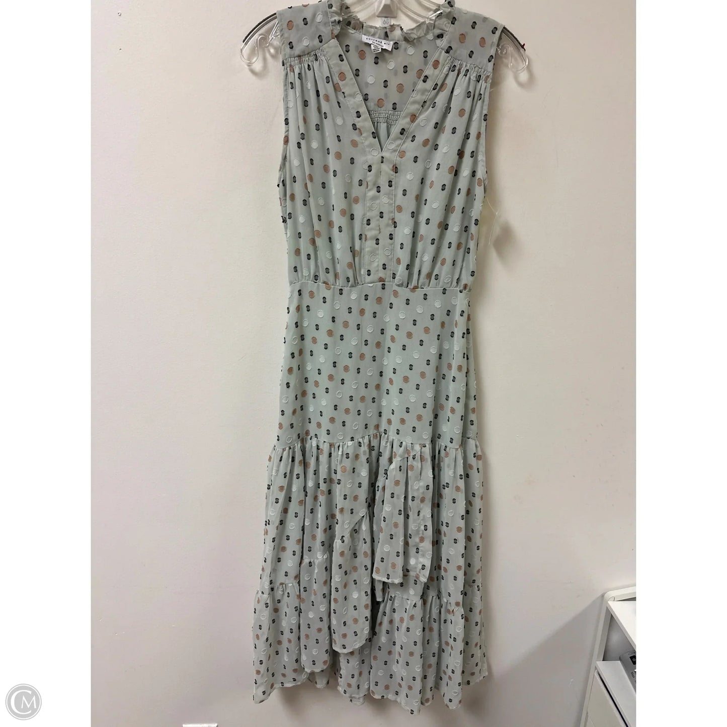 Dress Casual Maxi By Current Air In Green, Size: S