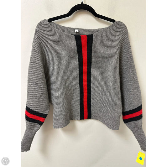 Sweater By Clothes Mentor In Grey, Size: M