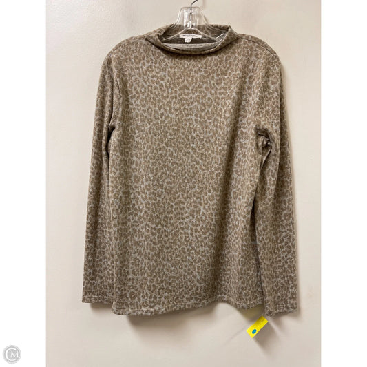 Top Long Sleeve By Beachlunchlounge In Cream, Size: L
