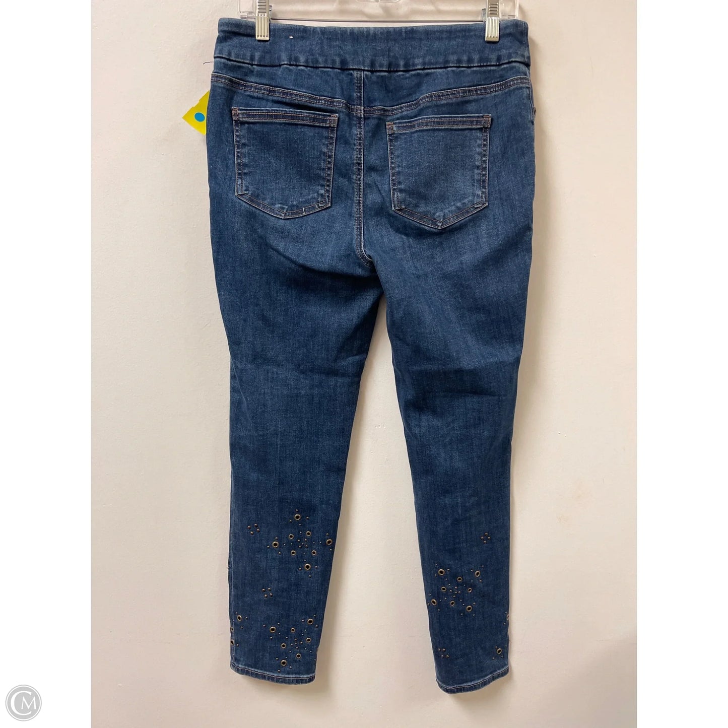 Jeans Skinny By Chicos In Blue Denim, Size: 6