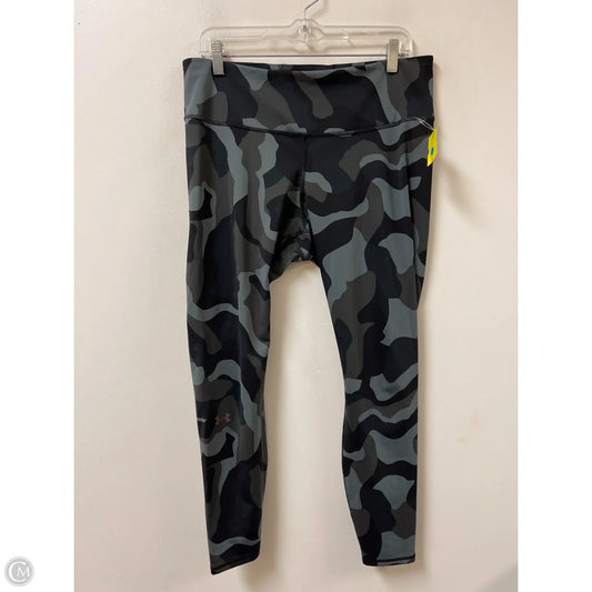 Athletic Leggings By Under Armour In Black, Size: Xl