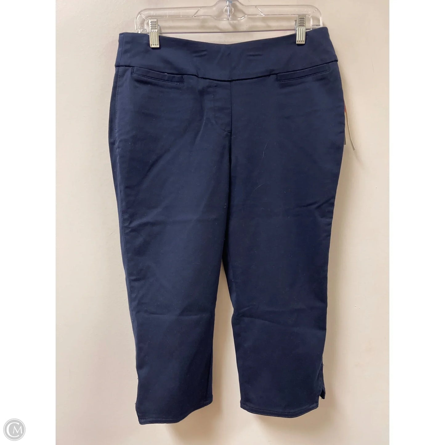 Pants Cropped By West Bound In Navy, Size: 12p