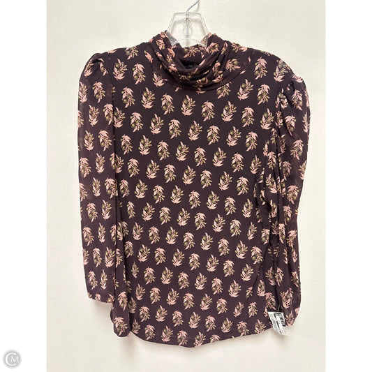 Top Long Sleeve By T Tahari In Purple, Size: L