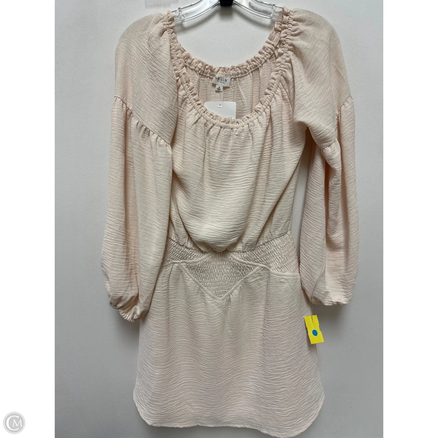 Dress Casual Short By Le Lis In Cream, Size: S