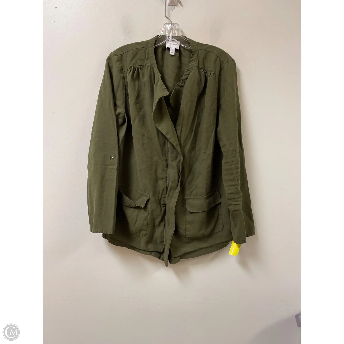 Jacket Other By Nine West In Green, Size: L