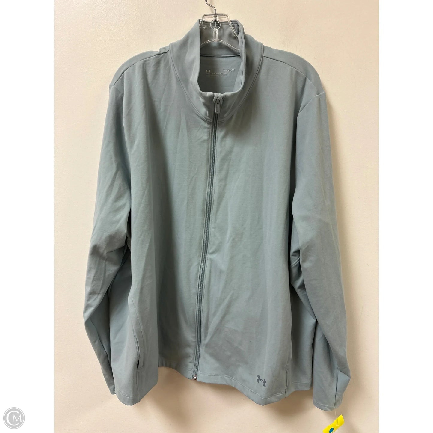 Athletic Jacket By Under Armour In Grey, Size: 3x