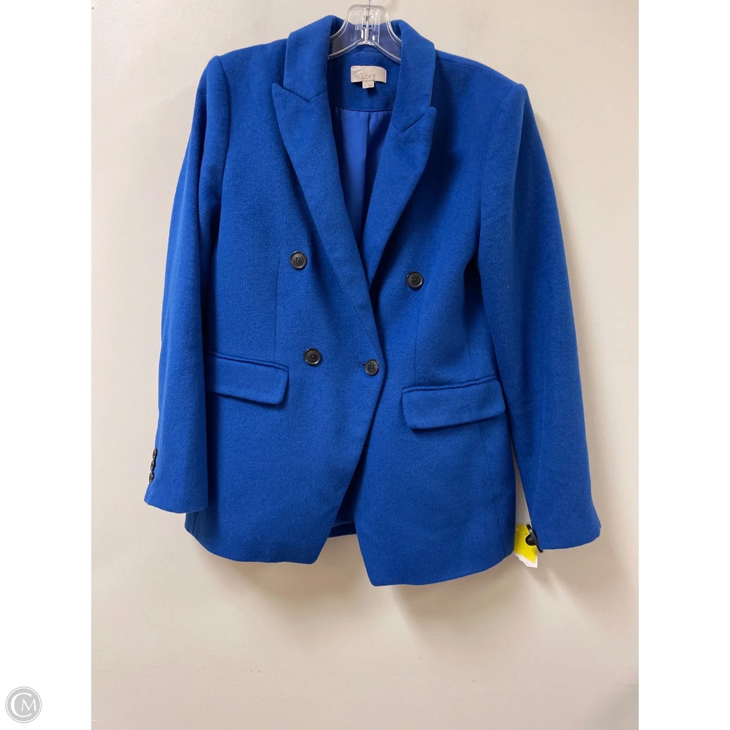 Coat Peacoat By Loft In Blue, Size: S