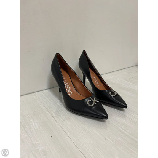 Shoes Heels Stiletto By Calvin Klein In Black, Size: 10