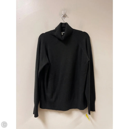 Sweater Cashmere By Ann Taylor In Black, Size: 1x