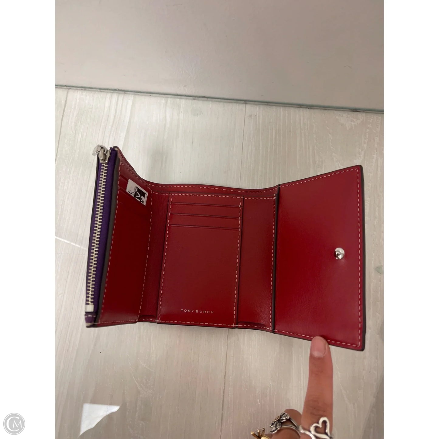 Wallet Designer By Tory Burch, Size: Medium