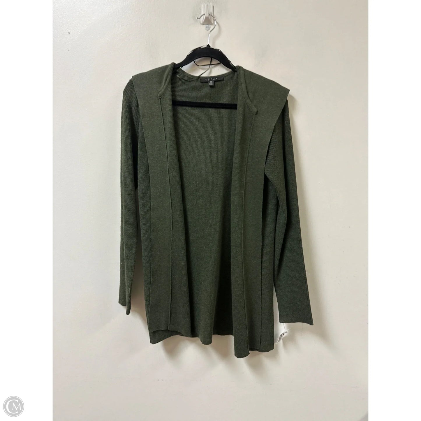 Sweater Cardigan By Cyrus In Green, Size: Xs