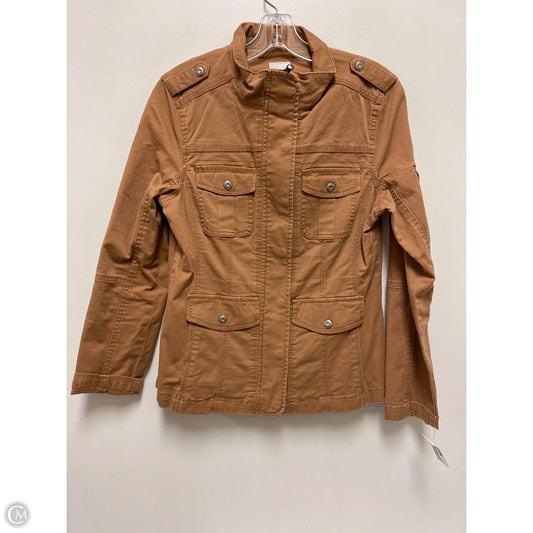 Jacket Utility By Kensie In Brown, Size: M