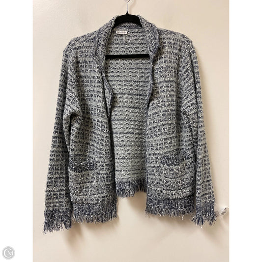 Sweater Cardigan By Sioni In Blue, Size: S