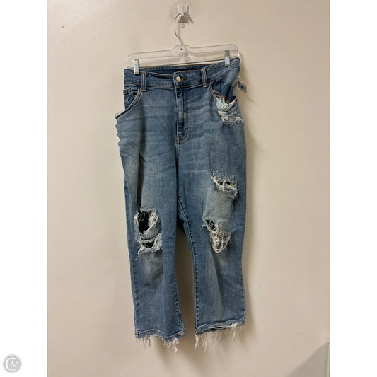 Jeans Skinny By Judy Blue In Blue, Size: 24