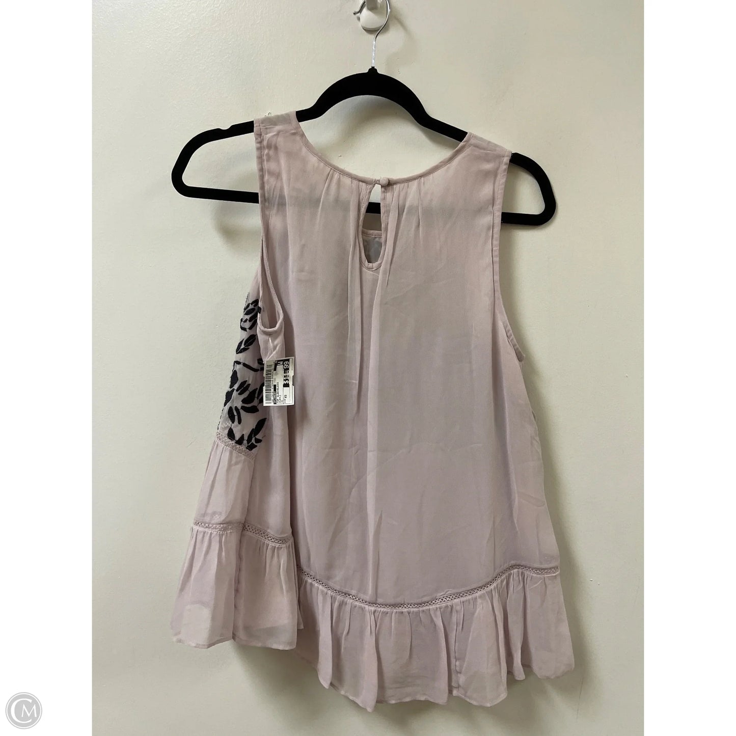 Top Sleeveless By Floreat In Purple, Size: Xs