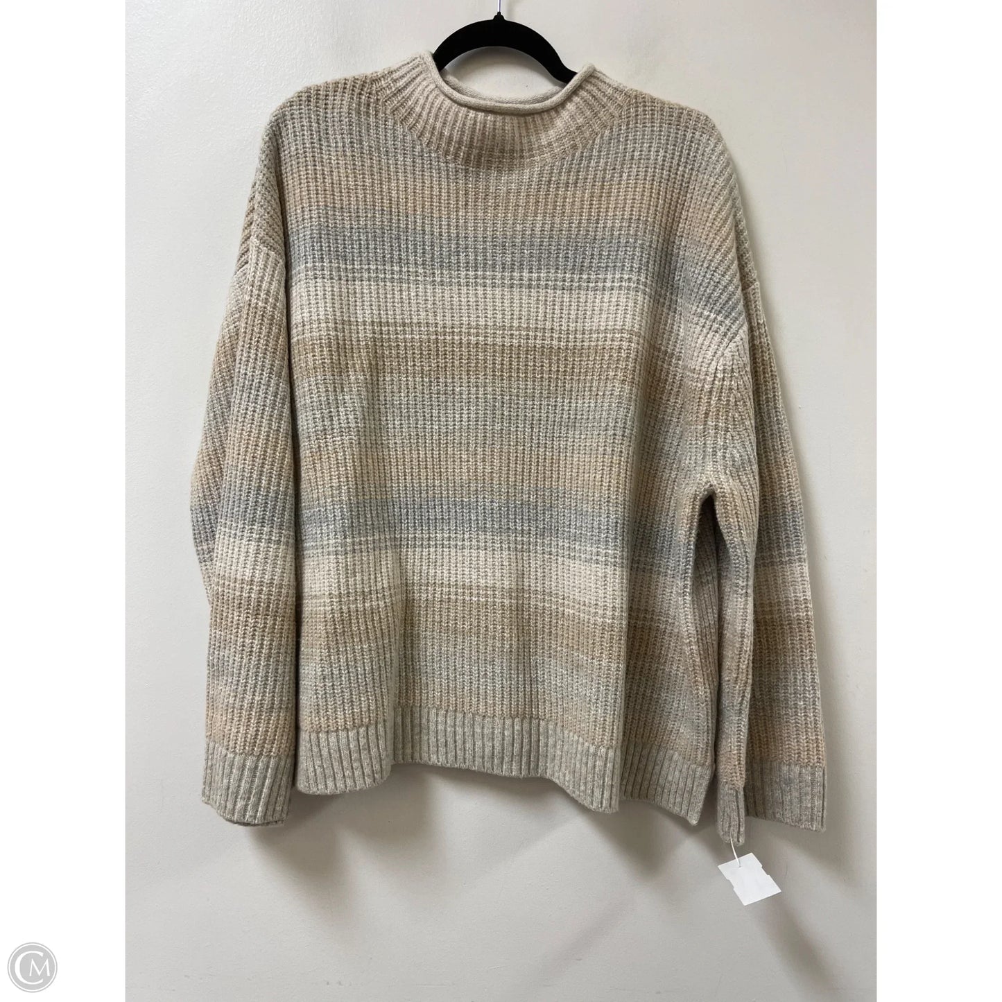 Sweater By Gap In Cream, Size: L