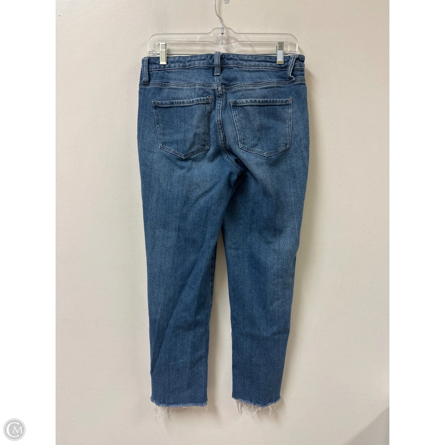 Jeans Straight By Wonderly In Blue Denim, Size: 4