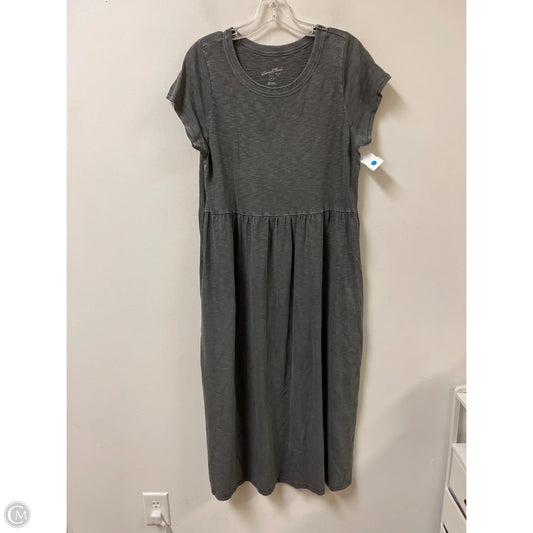 Dress Casual Maxi By Universal Thread In Grey, Size: M
