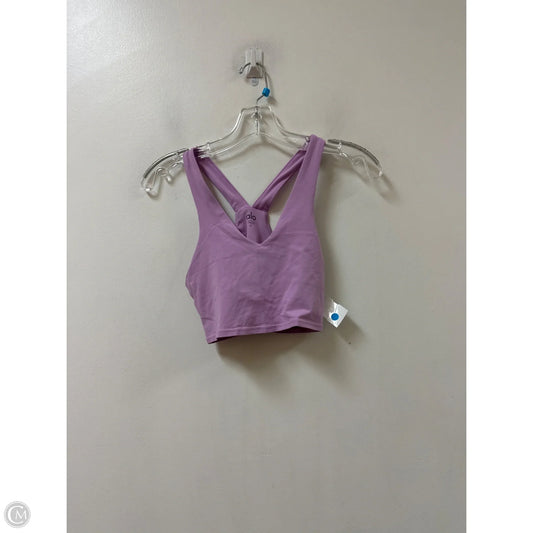 Athletic Bra By Alo In Pink, Size: S