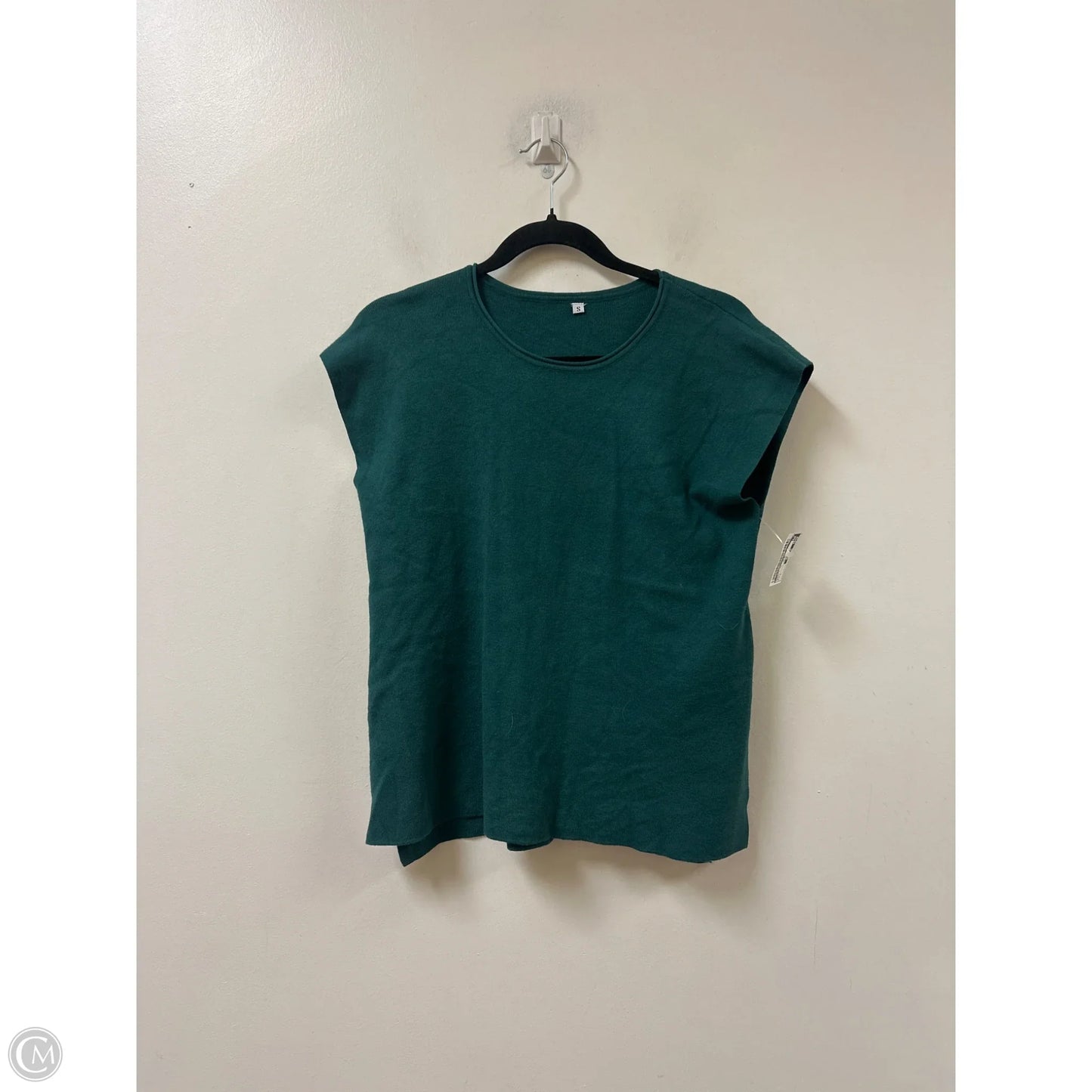 Sweater Short Sleeve By Clothes Mentor In Green, Size: S