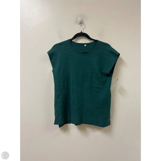 Sweater Short Sleeve By Clothes Mentor In Green, Size: S