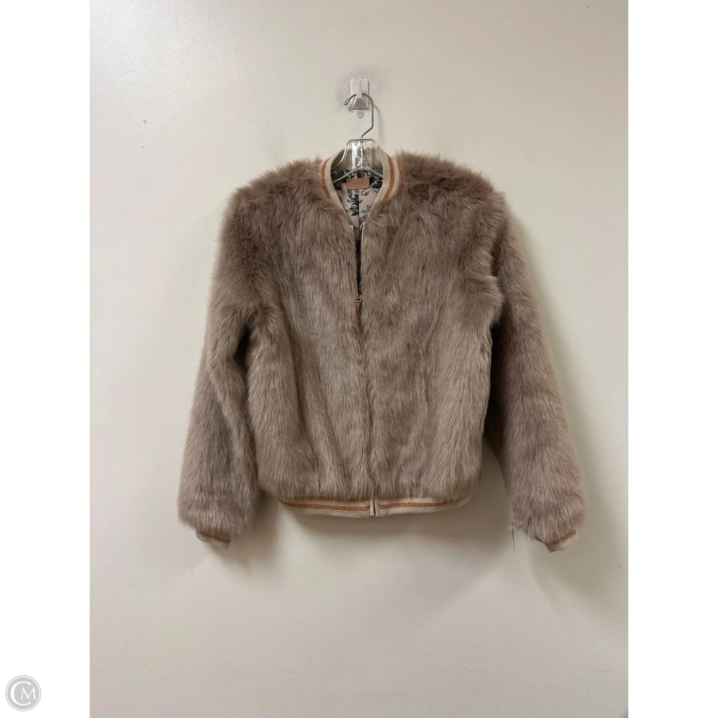 Coat Other By Mother In Tan, Size: S