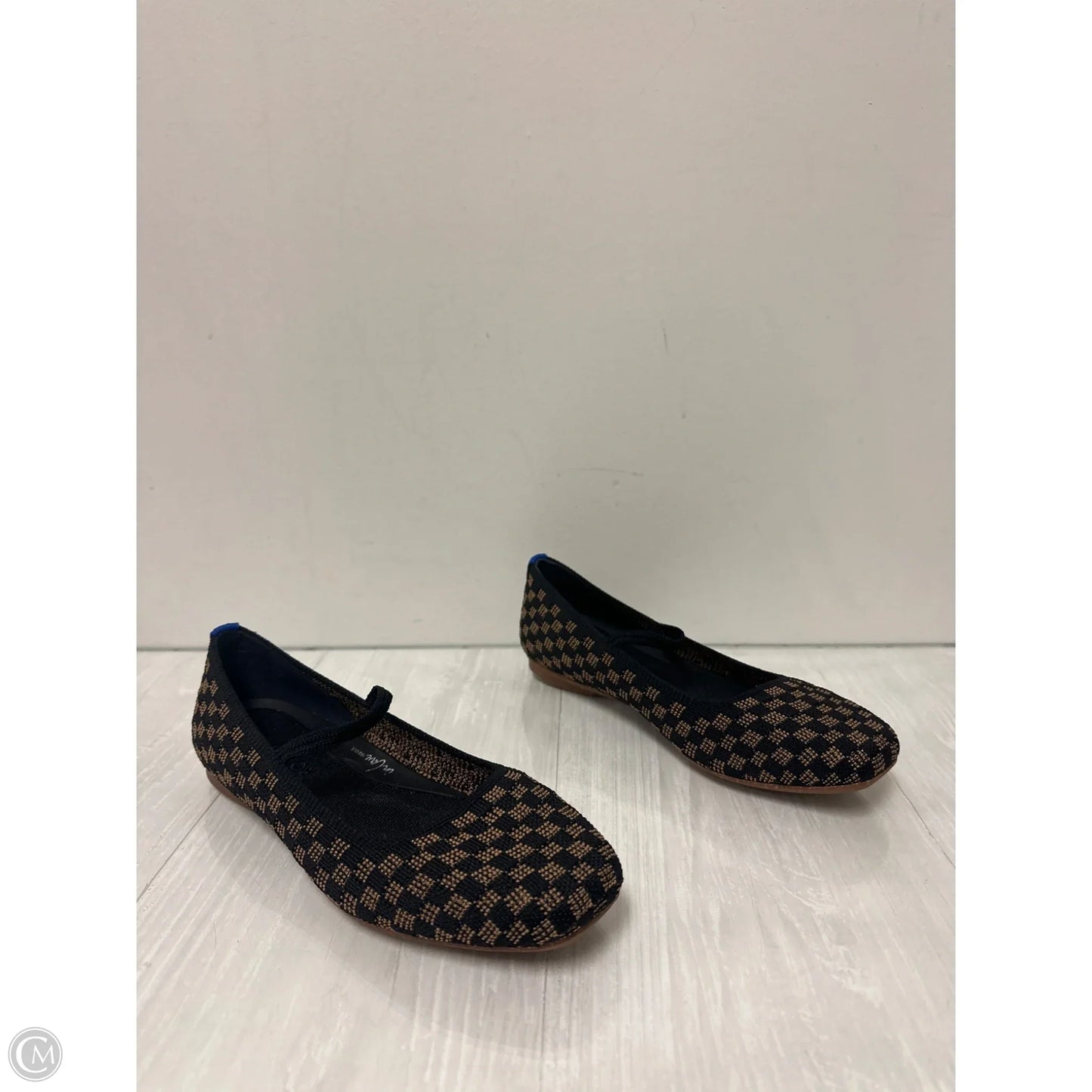 Shoes Flats By Rothys In Checkered Pattern, Size: 7