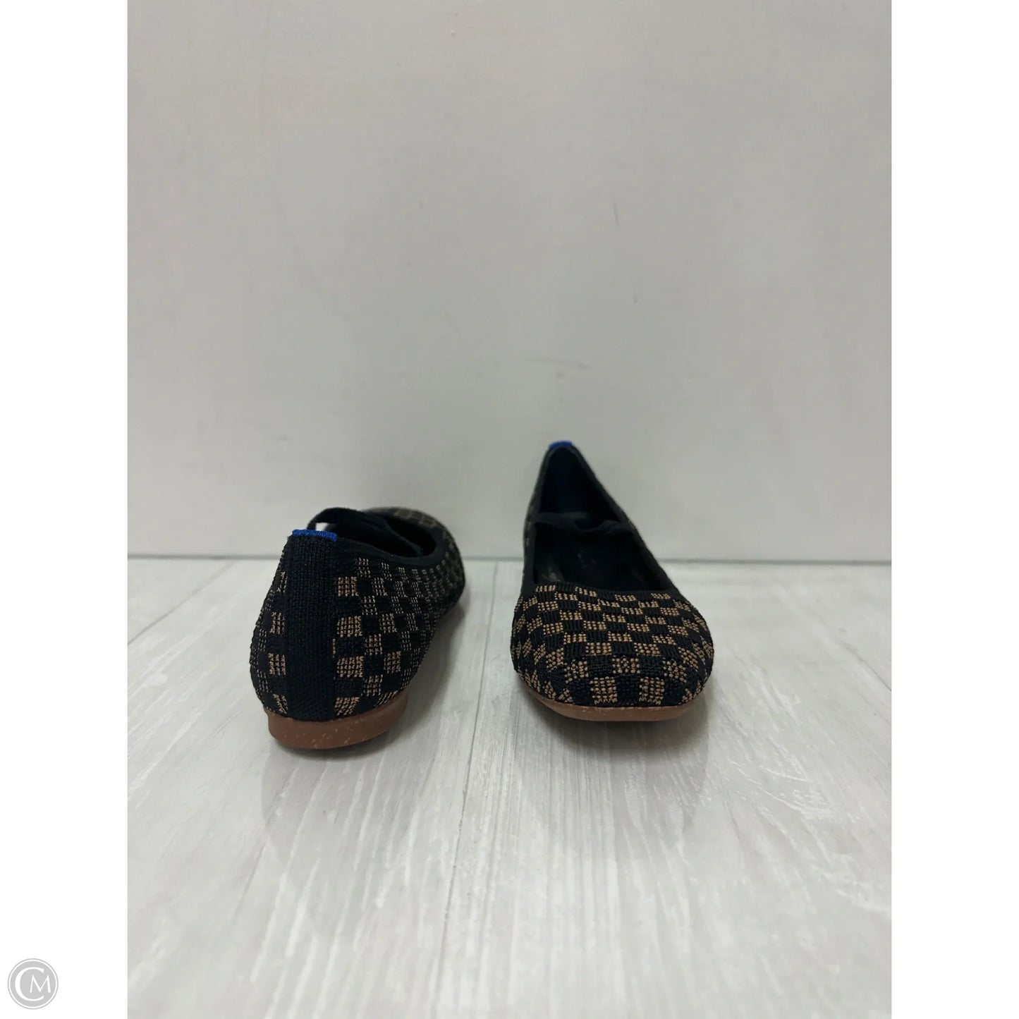 Shoes Flats By Rothys In Checkered Pattern, Size: 7