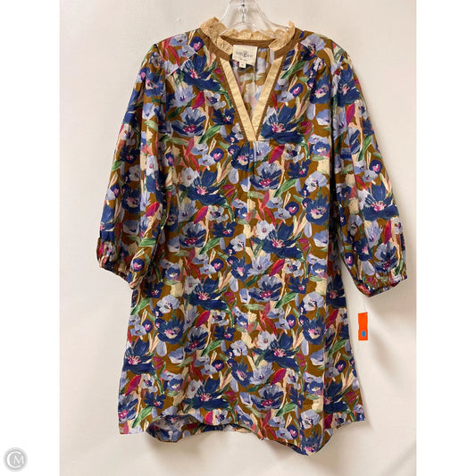 Dress Party Midi By Umgee In Bronze, Size: M