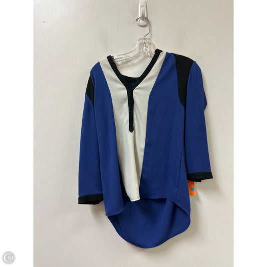 Top Long Sleeve By Kut In Blue, Size: S