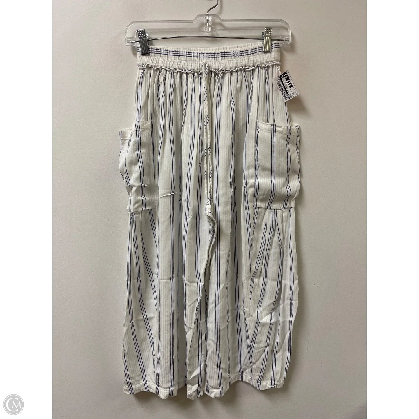 Pants Wide Leg By Aakaa In White, Size: 4