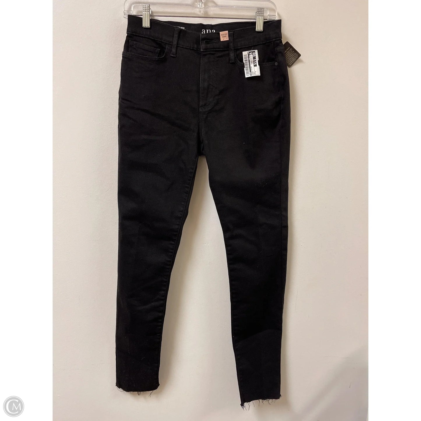 Jeans Skinny By Ana In Black, Size: 4