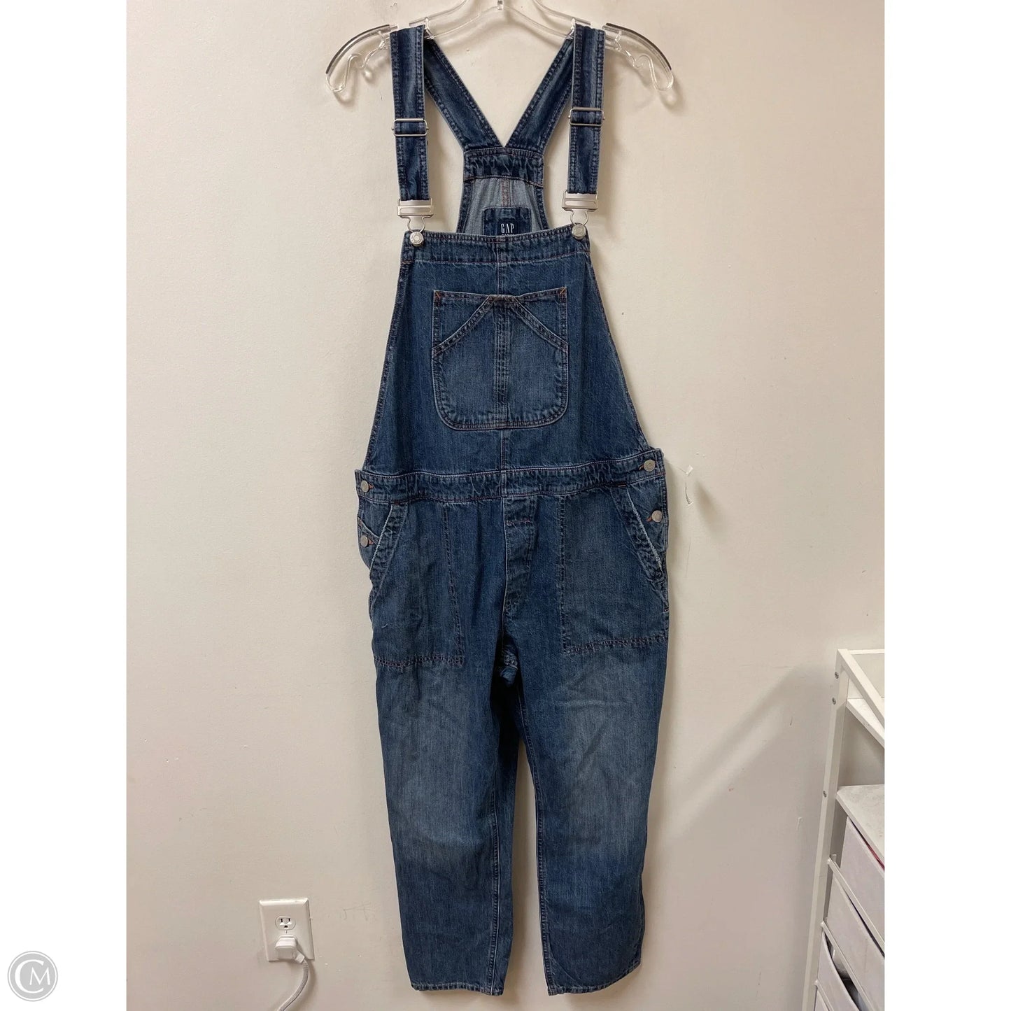 Overalls By Gap In Blue Denim, Size: L