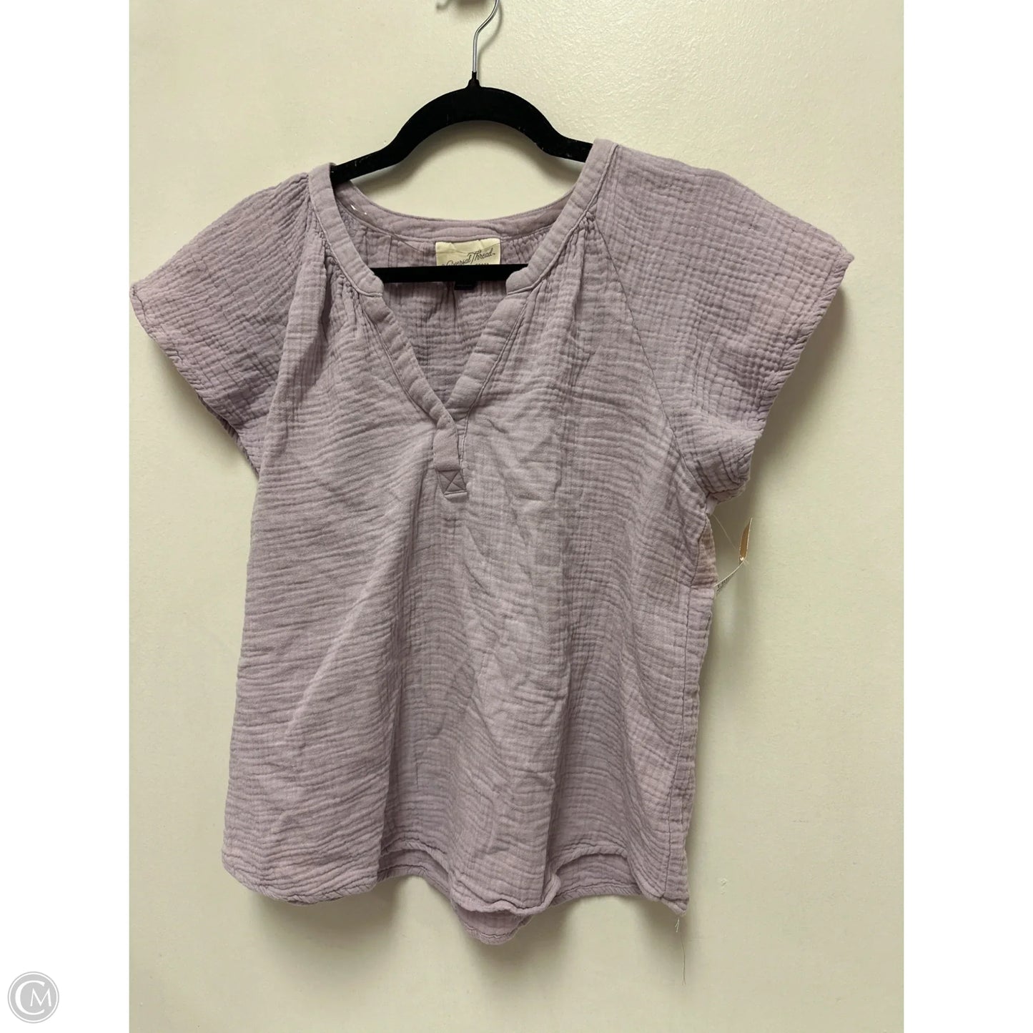 Top Short Sleeve By Universal Thread In Purple, Size: Xl