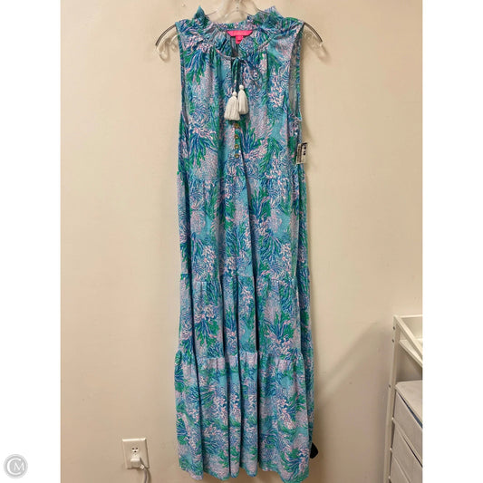 Dress Designer By Lilly Pulitzer In Blue, Size: S