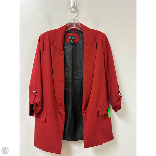 Blazer By Nicole By Nicole Miller In Red, Size: S