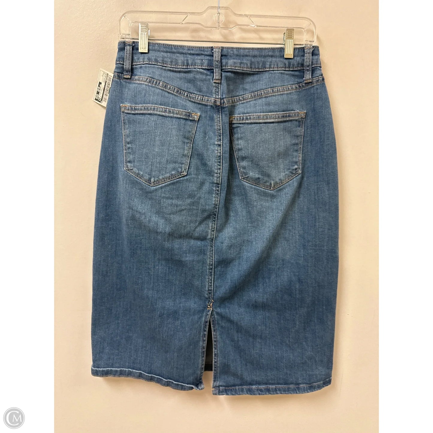 Skirt Midi By Sonoma In Blue Denim, Size: 4