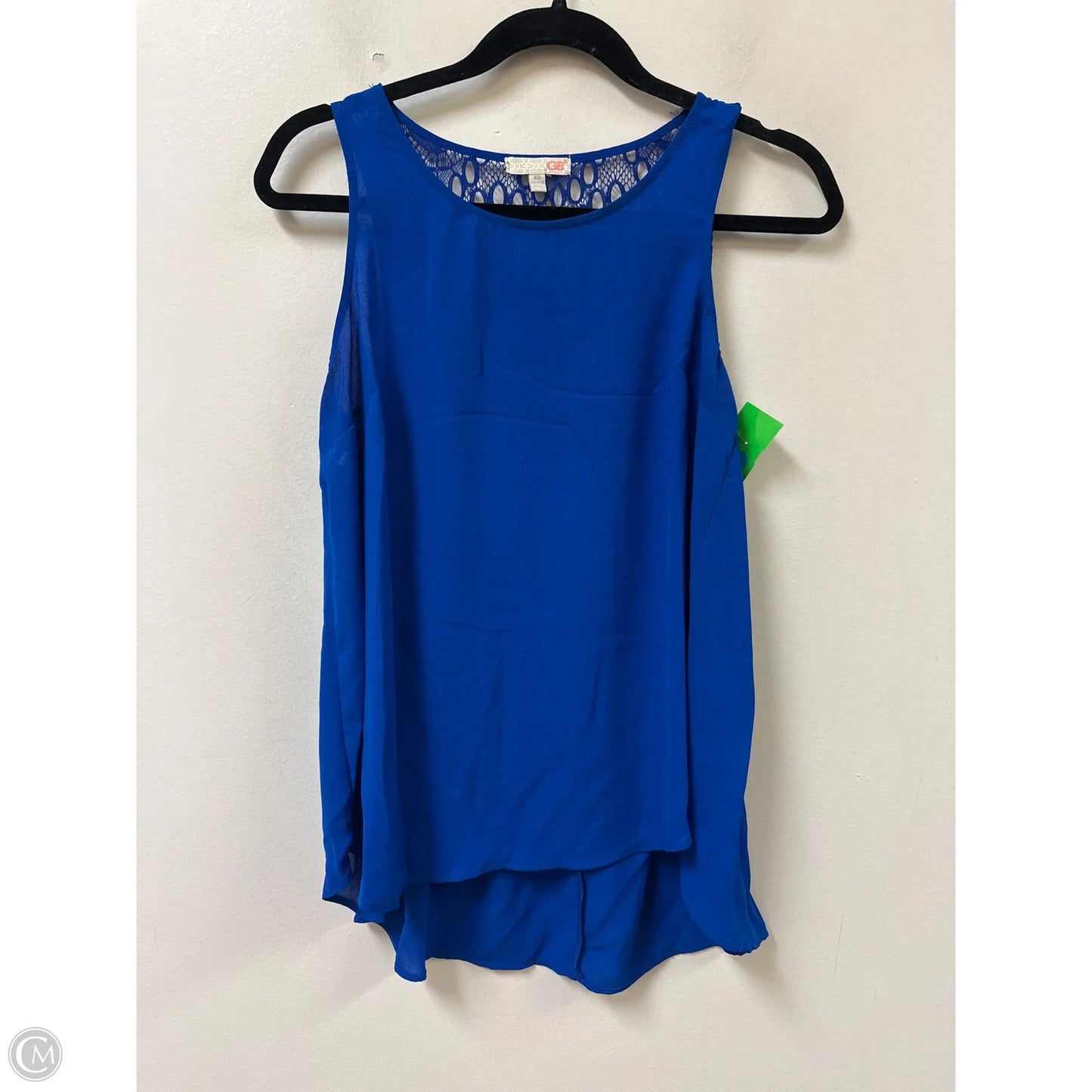 Top Sleeveless By Gb In Blue, Size: Xs